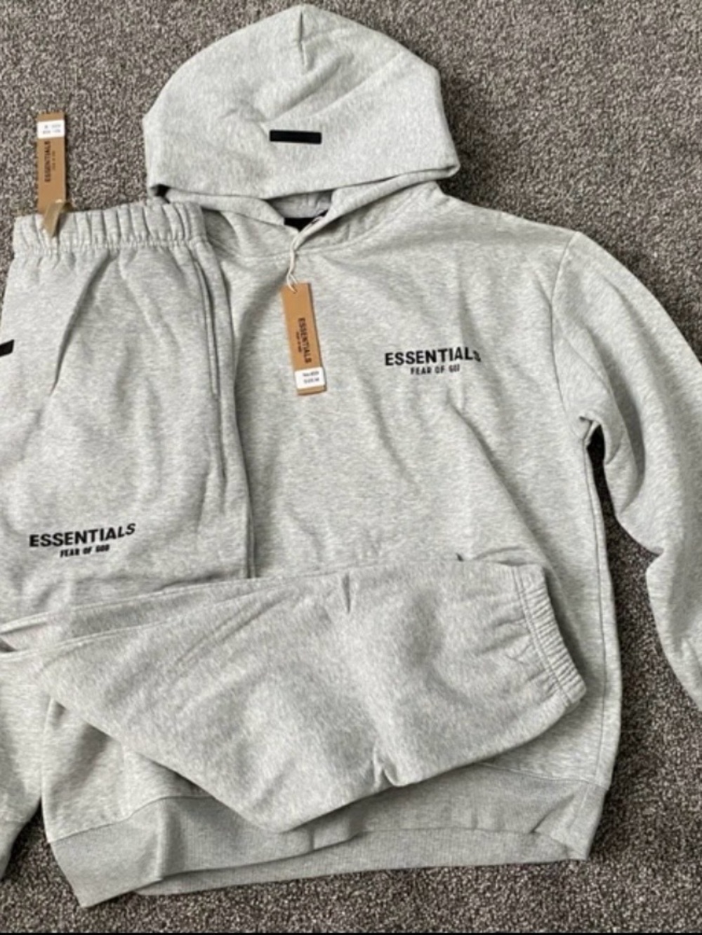 Fear of God Essentials Crewneck Sweatshirt - Light Gray